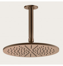 Верхний душ, Gessi, Inciso, 300*300, цвет-Copper Brushed PVD