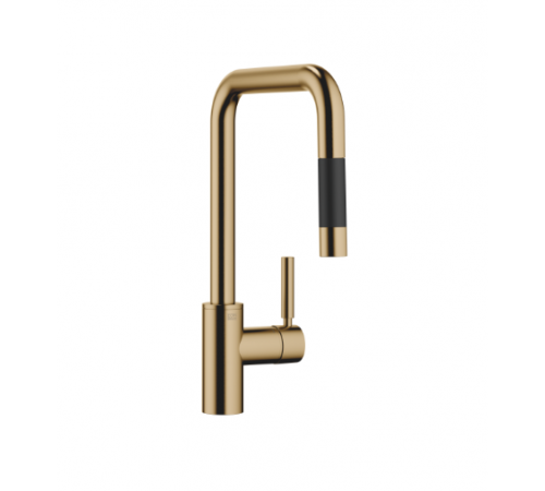 Смеситель для кухни, Dornbracht, Meta Square, цвет-Dark Brass сатинированный (PVD)