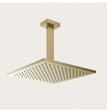 Верхний душ, Gessi, 300*300, цвет-Brushed Brass PVD