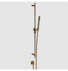 Душевой гарнитур, Gessi, Incastri, 23, цвет-Coffee Bronze Brushed PVD