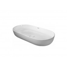 Раковина, Duravit, Luv, шгв 800*400*140, отверстия для смесителя-отсутствуют, цвет-белый