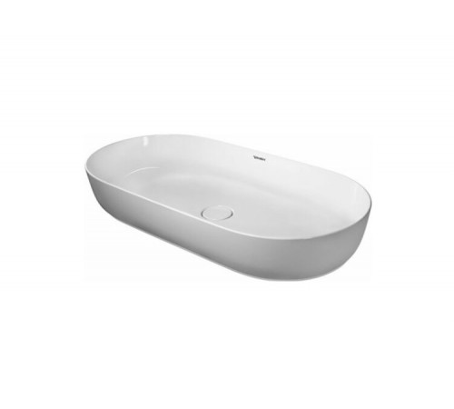 Раковина, Duravit, Luv, шгв 800*400*140, отверстия для смесителя-отсутствуют, цвет-белый