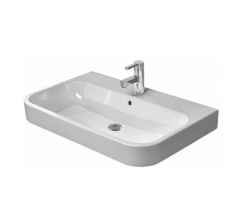 Раковина, Duravit, Happy D.2, шгв 650*505*170, отверстия для смесителя-1, цвет-белый