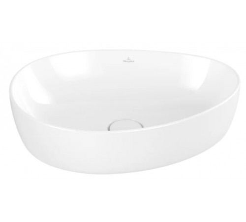 Раковина, Villeroy&Boch, Antao, шгв 510*400*146, отверстия для смесителя-отсутствуют, CeramicPlus, цвет-Morning Green