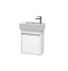 Тумба под раковину, Duravit, Ketho, шгв 450*225*550, петли-слева, раковина-необходимо заказать, цвет-белый матовый