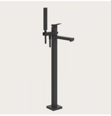Смеситель для ванны и душа, Gessi, Rettangolo K, напольный, цвет-Black XL