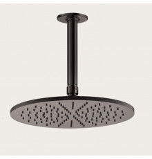 Верхний душ, Gessi, Inciso, 300*300, цвет-Black Metal Brushed PVD