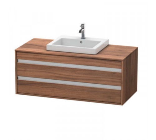 Тумба под раковину, Duravit, Ketho, шгв 1200*550*496, раковина-необходимо заказать, цвет-орех натуральный