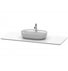 Столешница, Duravit, Luv, шгв 1388*595*20, цвет-белый структурный