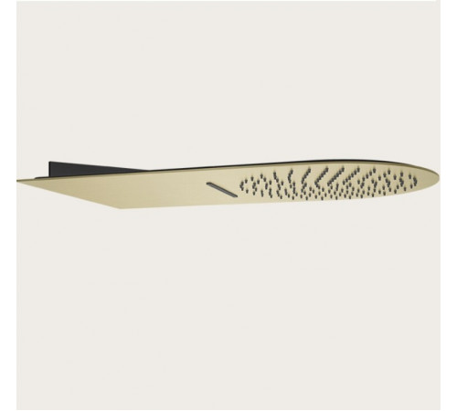 Душевая система, Gessi, Tremillimetri, 300*300, цвет-Brushed Brass PVD