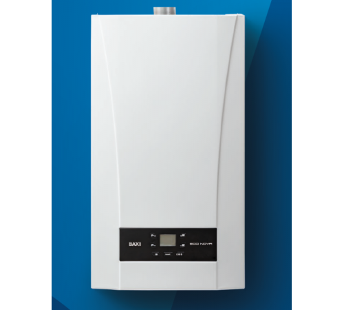 Котёл газовый настенный, Baxi, ECO NOVA 18F, обновленная серия, белый