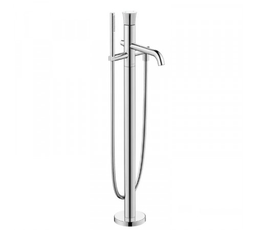 Смеситель для ванны и душа, Duravit, White Tulip, напольный, цвет-хром