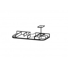 Дополнительный модуль, Duravit, Happy D.2, цвет-орех