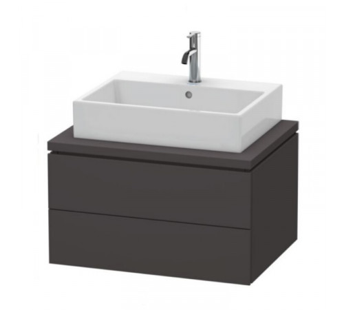 Тумба под раковину, Duravit, L-Cube, шгв 720*547*400, раковина-необходимо заказать, цвет-графит суперматовый