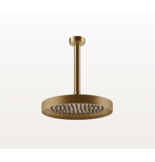 Верхний душ, Gessi, Tondo, 250*250, цвет-Warm Bronze Brushed PVD