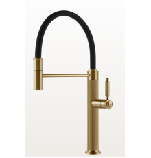 Смеситель для кухни, Gessi, VENTI20, цвет-Gold Brushed PVD