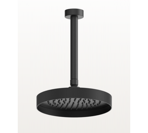 Верхний душ, Gessi, Ingranaggio, 218*218, цвет-черный матовый