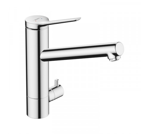 Смеситель для кухни, Hansgrohe, Zesis M33, CoolStart, с запорным вентилем, цвет-хром