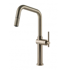 Смеситель для кухни, Gessi, Habito, цвет-Finox Brushed Nickel