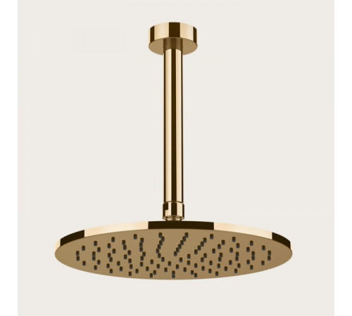 Верхний душ, Gessi, 250*250, цвет-Warm Bronze PVD