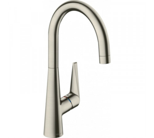 Смеситель для кухни, Hansgrohe, Talis M51, Eco, цвет-сталь