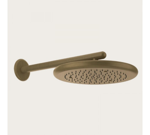Верхний душ, Gessi, Goссia, 334*334, цвет-Antique Brass