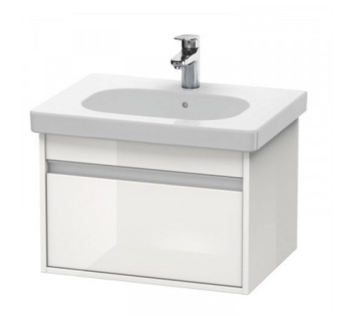 Тумба под раковину, Duravit, Ketho, шгв 600*455*410, раковина-необходимо заказать, цвет-белый глянцевый