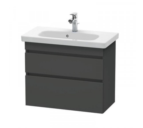 Тумба под раковину, Duravit, Durastyle, шгв 730*368*610, раковина-необходимо заказать, цвет-графит матовый