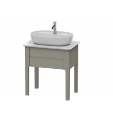 Тумба для консоли, Duravit, Luv, шгв 688*450*743, раковина-необходимо заказать, цвет-каменно-серый шелковисто-матовый