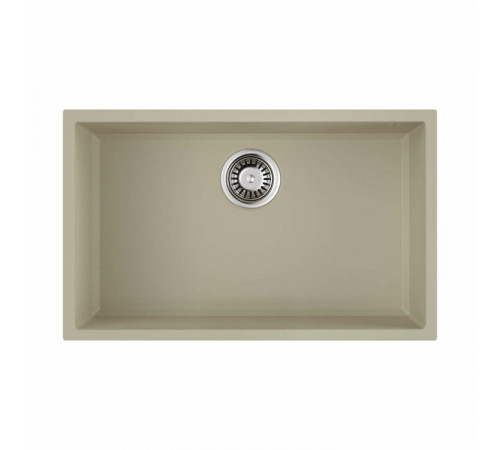 Мойка, OMOIKIRI, Tedori, шгв 660*420*220, отверстия для смесителя-отсутствуют, цвет-ваниль