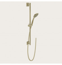 Душевой гарнитур, Gessi, Rilievo, 100, цвет-Brushed Brass PVD