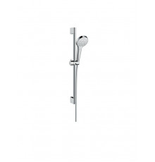 Душевой гарнитур, Hansgrohe, Croma Select S, цвет-белый/хром