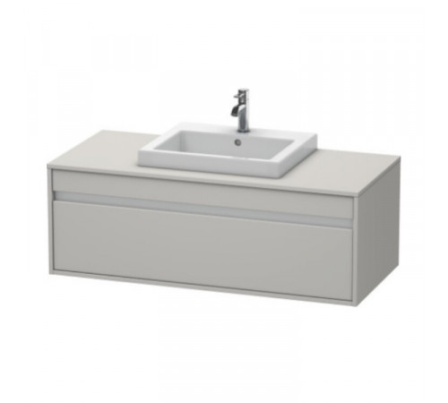 Тумба под раковину, Duravit, Ketho, шгв 1200*550*426, раковина-необходимо заказать, цвет-бетонно-серый матовый