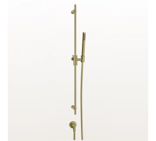 Душевой гарнитур, Gessi, Anello, 23, цвет-Brushed Brass PVD