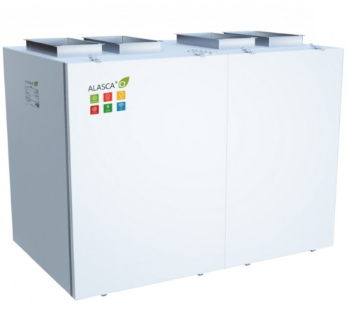 RR2000V EC E 3~, Вентиляционная установка Alasca RR с роторным рекуператором