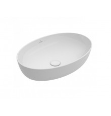 Раковина, Villeroy&Boch, Artis, шгв 610*410*150,  CeramicPlus, цвет-камень белый (Stone White)