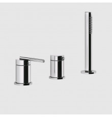 Смеситель для ванны и душа, Gessi, Ingranaggio, на 2 потребителя, цвет-хром (старый арт. 63547/031)