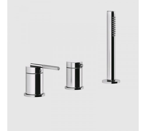 Смеситель для ванны и душа, Gessi, Ingranaggio, на 2 потребителя, цвет-хром (старый арт. 63547/031)