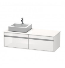 Тумба под раковину, Duravit, Ketho, шгв 1400*550*426, раковина-необходимо заказать, цвет-белый глянцевый