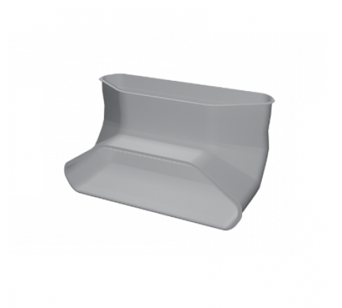 Отвод 90° в вертикале Flexag PP/FL-AT90-V