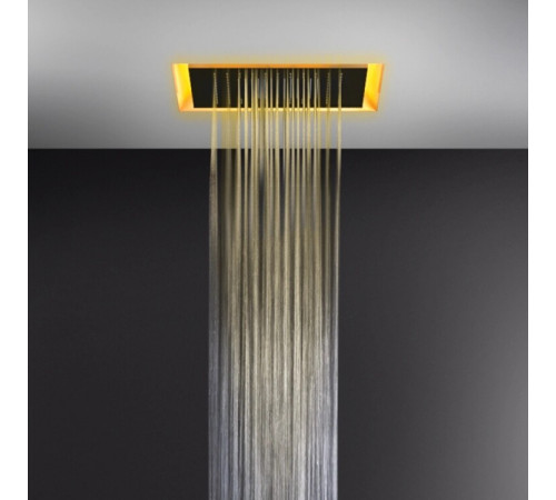 Душевая система, Gessi, Afilo, 500*500, цвет-белый матовый
