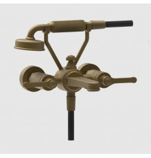 Смеситель для ванны и душа, Gessi, VENTI20, цвет-Antique Brass
