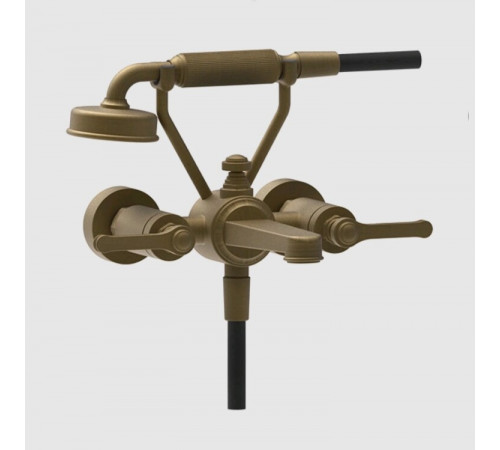 Смеситель для ванны и душа, Gessi, VENTI20, цвет-Antique Brass