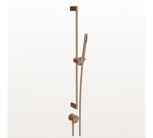 Душевой гарнитур, Gessi, Origini, 23, цвет-Copper Brushed PVD
