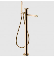 Смеситель для ванны и душа, Gessi, Anello, напольный, цвет-Warm Bronze PVD