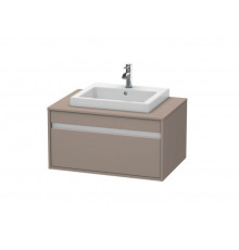 Тумба под раковину, Duravit, Ketho, шгв 800*550*426, раковина-необходимо заказать, цвет-базальт матовый