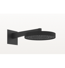 Верхний душ, Gessi, 300*300, цвет-черный матовый