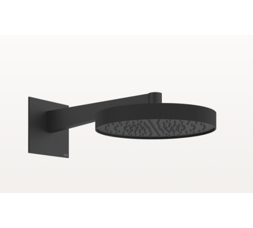 Верхний душ, Gessi, 300*300, цвет-черный матовый