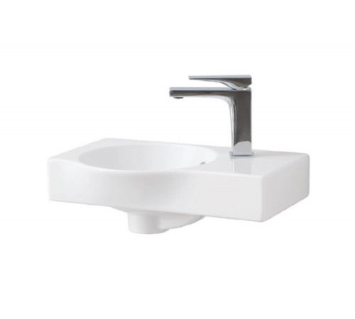 Раковина, Artceram, LAVAMANI, UNION, шгв 430*267*140, отверстия для смесителя-1, цвет-Glossy White (Товар заказной, возврату не подлежит)