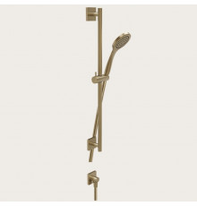 Душевой гарнитур, Gessi, Rilievo, 100, цвет-Warm Bronze Brushed PVD